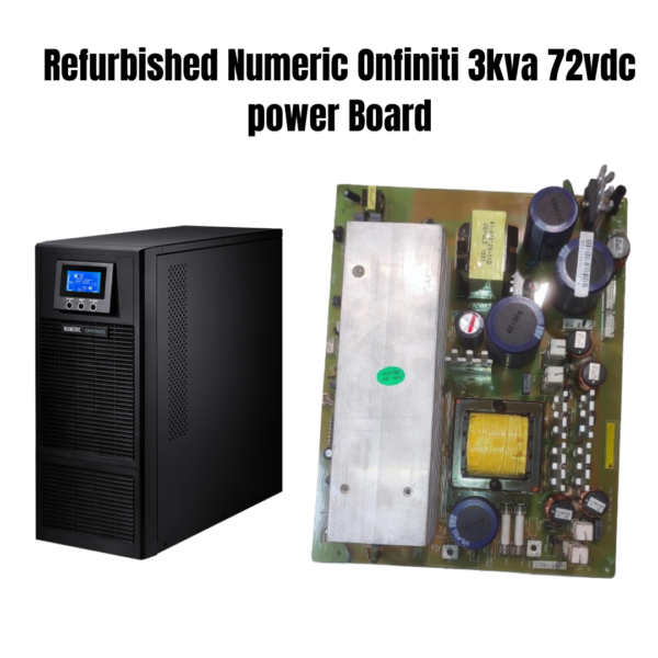 Numeric Onfiniti 3kva 72vdc power Board