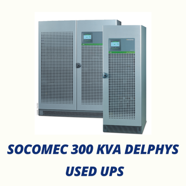 Socomec 300 Kva Delphys Used Ups