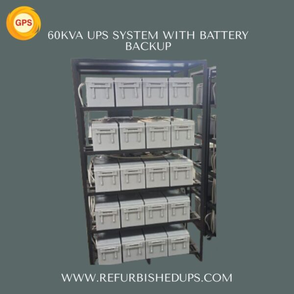 60kVA UPS System with Battery Backup