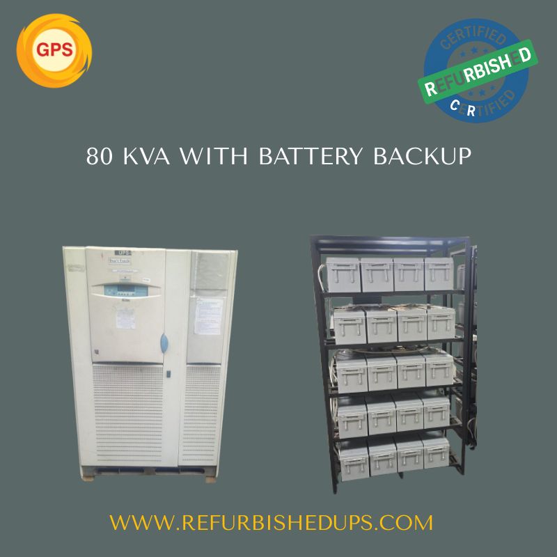 80 kVA UPS with Battery Backup